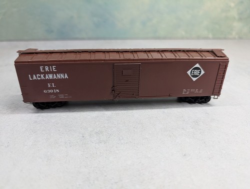 Coche de caja Erie Lackawanna EL #63018 USADO Bowser escala HO 50' leer descripción | Zustand: Used