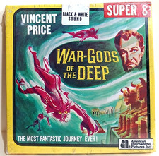 SUPER 8 SOUND-"WAR GODS OF THE DEEP"-VINCENT PRICE-KEN FILMS -SEALED IN BOX