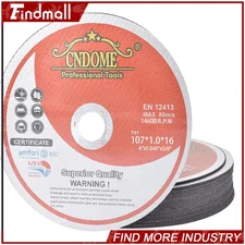 Findmall 4" 4.5" 5" 6" 7" Cut off Wheel Metal & Stainless Steel Cutting Discs