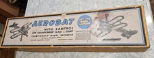 Championship Model Research AEROBAT Control line Balsa Airplane 32"span Read 