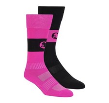 ProCat Puma Small Kids' Over the Knee Athletic Socks 2 Pair Pink Set  Black Set