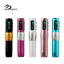 Wireless Tattoo Pen Machine Permanent Makeup Dual Battery Slim Tattoo Machine