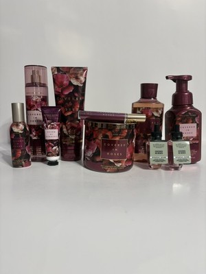 Bath & Body Works Covered In Roses 10pc Set