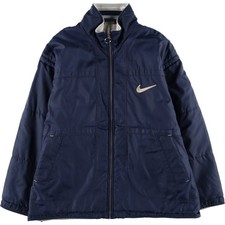 Vintage 90'S-00'S Nike reversible padded puffer jacket with back logo size M...