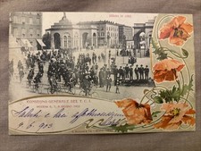 Modena Sfilata in città Convegno Touring Bici 1903 Viaggiata