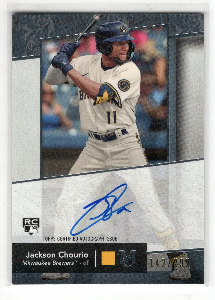 2024 Topps Museum Collection Rookie RC Auto Jackson Chourio /299 SP | Brewers