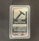 Silver Bar - Pan American Bar 1 Oz .999 Silver Coinage