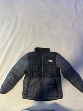 Kids The North Face Black Thick Size Small Reversible Jacket