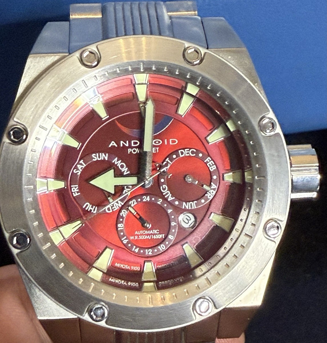 Android Powerjet 9100 Watch Automatic Diver 500m