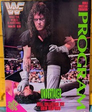 WWF Program Volume 201, The Undertaker, WWE, Papa Shango, W/ Poster