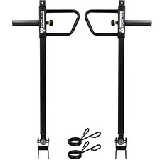 FITVIDS SIGNATURE FITNESS BELT SQUATS LEVER ARMS, CURLS, ROWS - BLACK