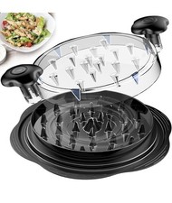 10" Pro Chicken Shredder Tool Twist Large for Kitchen BPA-Free Food-Safe Meat Gr