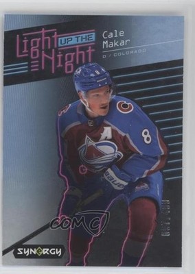 2023-24 Upper Deck Synergy Light Up The Night Blue 97/499 Cale Makar #LN-CM n7r
