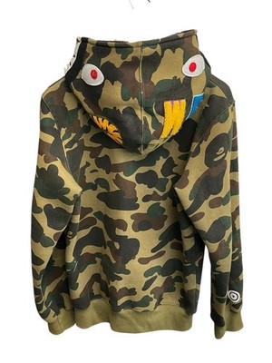 BAPE 1st Camo Shark Full Zip Hoodie XL | eBay