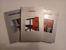 "ARCHITETTURA - PITTURA - DESIGN  XX SECOLO" - Electa SET TRE VOLUMI