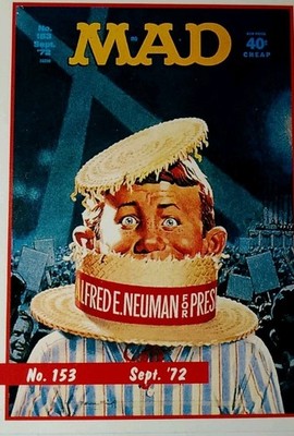 Mad Magazine Card 1992 No.173 Sept.'72 Lime Rock