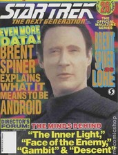 Star Trek The Next Generation Magazine #26 FN 6.0 1994 Stock Image