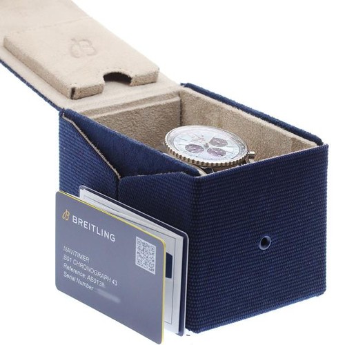 BREITLING NAVITIMER B01 CHRONOGRAPH 43 AB0138 43mm SS #C2254