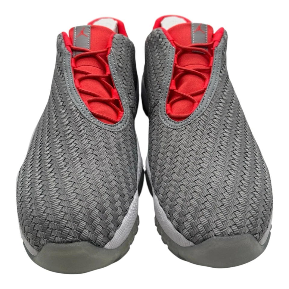Nike Air Jordan Future Zapatos Bajos Para Hombres 9.5 Gris Lobo/Infrared Tenis 718948-023 Foto 4 de 4
