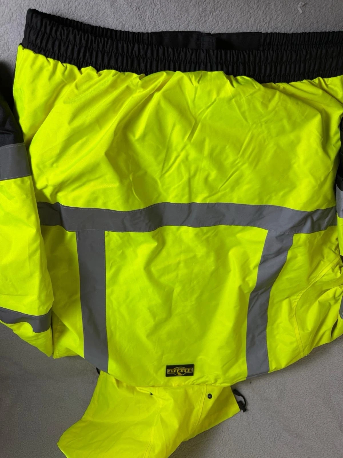 Radwear Safety Jacket Mens Large Multicolor Full Zip Hooded High Visibility image 10
