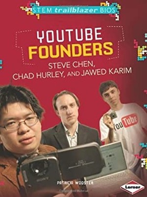 Youtube Founders Steve Chen, Chad Hurley, and Jawed Karim Patrici