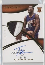 2014-15 Panini Immaculate 60/99 TJ Warren #122 Auto f1p