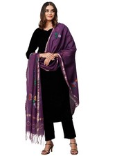 Women's Rayon Viscose Straight Solid Kurta with Pant  Dupatta