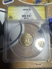 1896 Indian Head Cent ANACS MS61