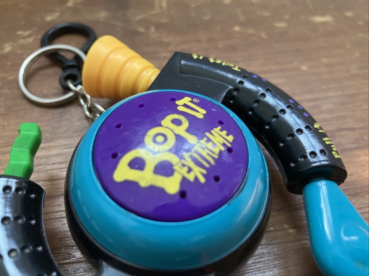 Vintage Hasbro Bop It Extreme Keychain Pocket Mini 2000 | eBay