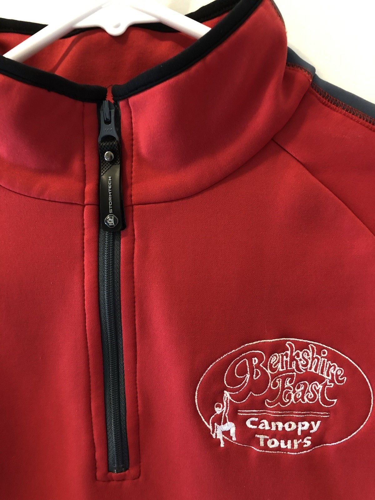 Stormtech Performance Jacket Junior Large Red 1/4… - image 10