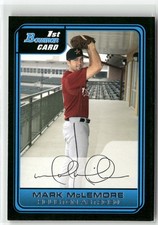 2006 Bowman Prospects Baseball Pick Your Card #B4-#B109 Complete Your Set