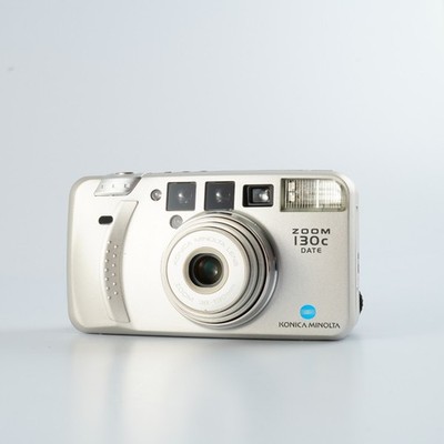 Exzellent Konica Minolta Zoom 130c Date 38-130mm Point & Shoot Film Camera