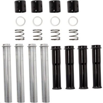 S & S Cycle Pushrod Tubes Gloss Black 930-0124