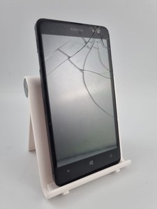 Nokia Lumia 625 schwarz 8GB 4,7" 5MP Windows Smartphone gesprungen defekt #A