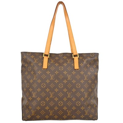 BUYIT04 LOUIS VUITTON CABAS MEZZO HAND TOTE BAG MONOGRAM M51151 AR0010 BQ00358