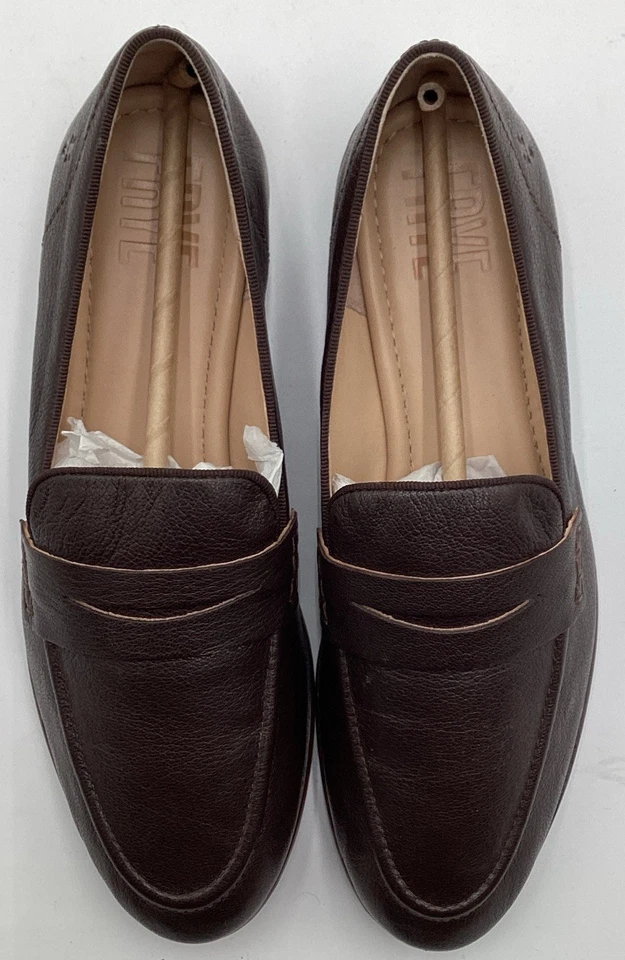 Mocasín Frye Company Faith sin cordones informal marrón oscuro talla 10 M Foto 3 de 4