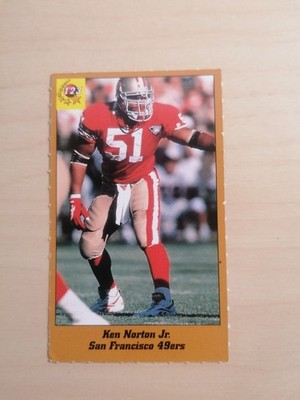 Ken Norton Jr. - San Francisco 49ers 1995 Magic Sport ID Card Nr. 123 - Rare