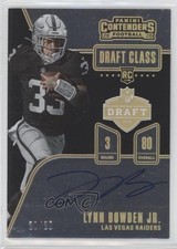 2020 Panini Contenders Draft Class RPS Gold 20/20 Lynn Bowden Jr Auto 1g5h