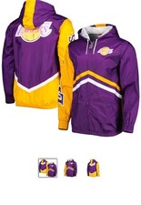 Giacca a vento Mitchell & Ness Los Angeles Lakers innegabile full zip