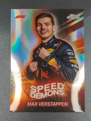 2024 Topps Chrome Formula 1 - Speed Demons Max Verstappen #SD-1 - Bild 1 von 6