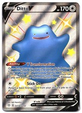 Ditto V SV118/SV122 Holo Ultra Rare Shining Fates Shiny Vault Pokemon