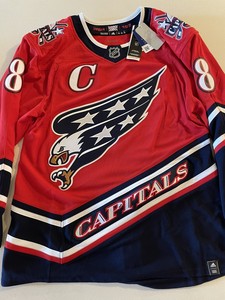 WASHINGTON CAPITALS ALEX OVECHKIN ADIDAS REVERSE RETRO ...