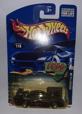 2002 Hot Wheels Collector #118 MERCEDES CLK-LM