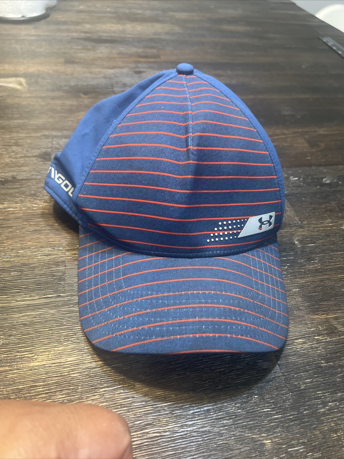 Under Armour Hat Baseball Golf Cap UA Classic Fit L/XL Breathable All Blue Cap 