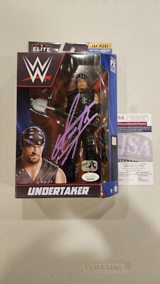 SIGNED WWE Mattel Elite Collection Top Picks The Undertaker Action Figure