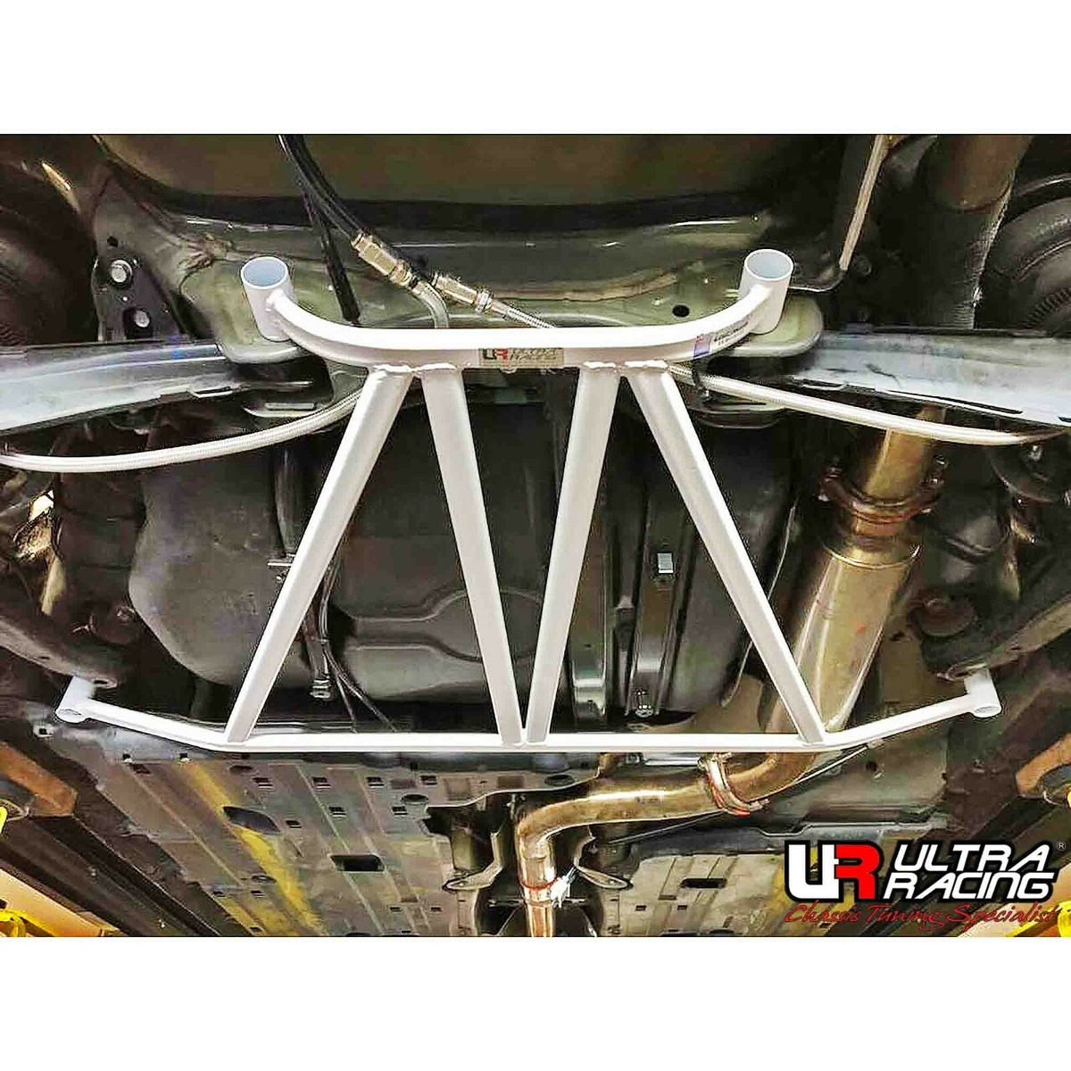 HONDA CIVIC FD FB6 FG4 2006-2015 ULTRA RACING 4 POINTS REAR LOWER