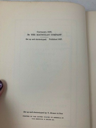 Tristram Edwin Arlington Robinson HB DJ 1927 1st Ed Literary Guild Of America - Picture 5 of 7