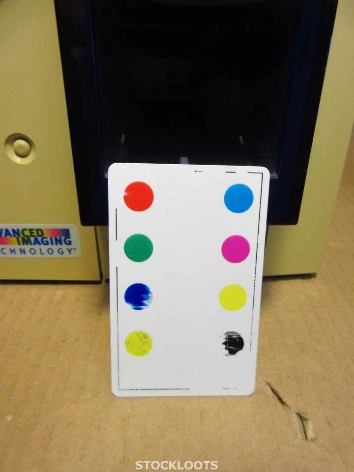 Datacard SELECT ImageCard Platinum Full Color ID Card Printer USB - EXCL PSU  - Bild 2 von 4