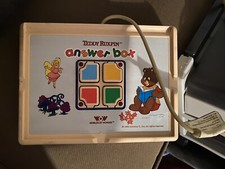 Teddy Ruxpin Answer Box 1985 worlds of wonder. No Tapes