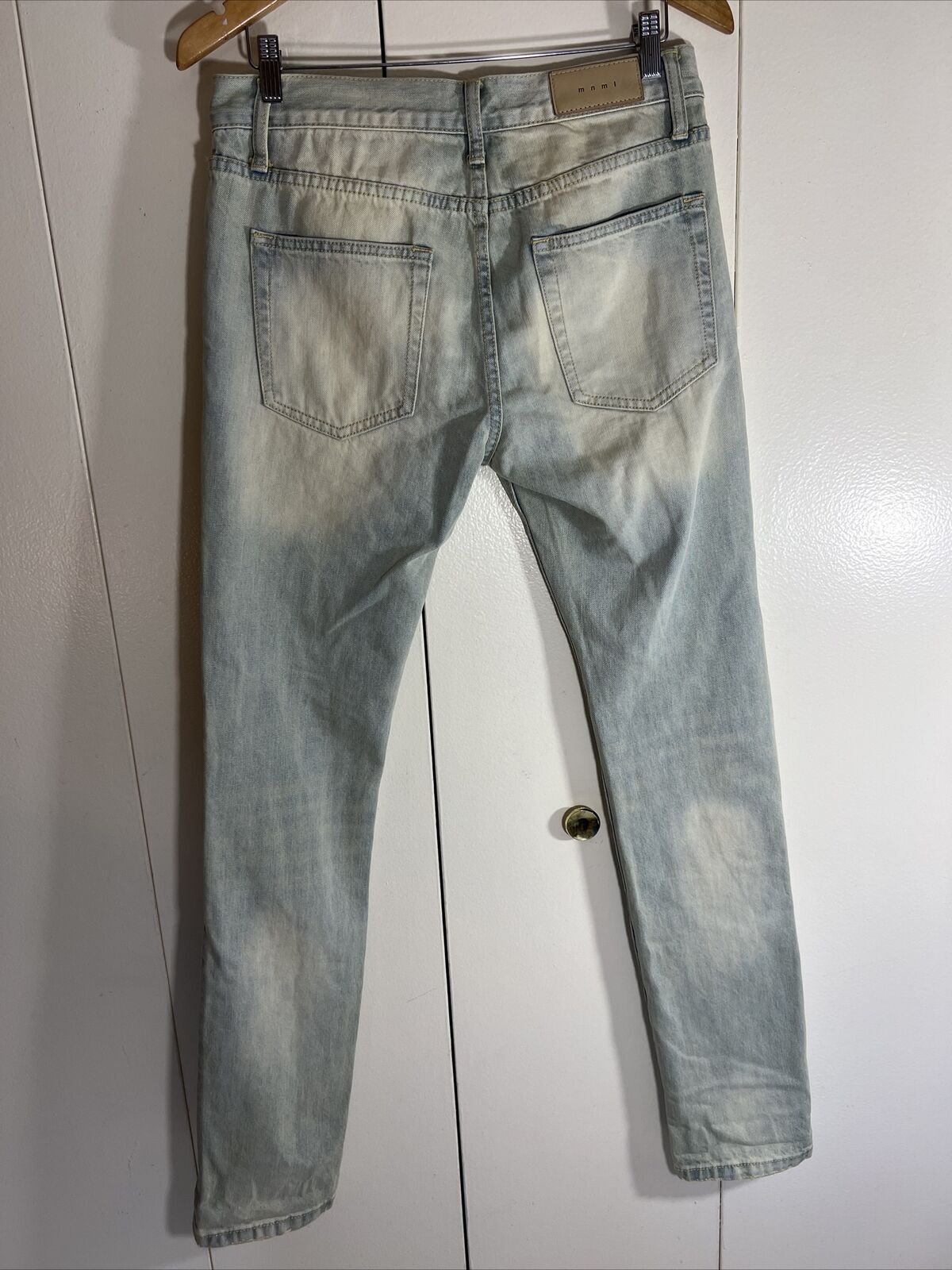 MNML Jeans Men’s Size 32x34 Destress  Slim Fit De… - image 2